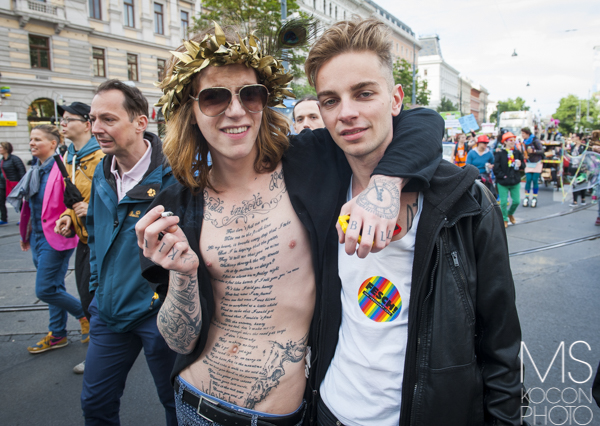 Regenbogen Parade 2015 Wien