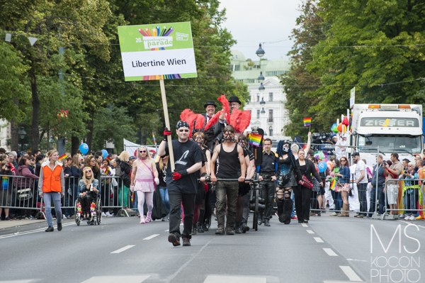 Regenbogen Parade 2015 Wien