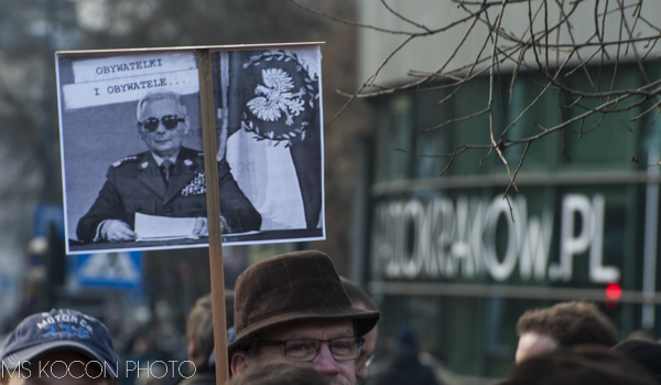 Manifestacja w obronie mediow publicznych, Kraków